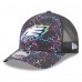 Бейсболка Philadelphia Eagles New Era Black 2025 NFL Crucial Catch 9FORTY