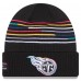 Tennessee Titans New Era Black 2025 NFL Crucial Catch Cuffed Knit Hat Tennessee Titans New Era Black 2025 NFL Crucial Catch Cuffed Knit Hat