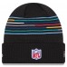Tennessee Titans New Era Black 2025 NFL Crucial Catch Cuffed Knit Hat