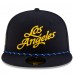 Бейсболка Los Angeles Rams New Era Midnight Blue 2025 Rivalries Collection Sideline Rope 59FIFTY