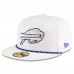 Бейсболка Buffalo Bills New Era White 2025 Rivalries Collection Sideline Rope 59FIFTY