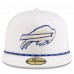 Бейсболка Buffalo Bills New Era White 2025 Rivalries Collection Sideline Rope 59FIFTY