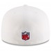 Бейсболка Buffalo Bills New Era White 2025 Rivalries Collection Sideline Rope 59FIFTY