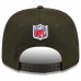 Бейсболка New York Jets New Era Gotham Green 2025 Rivalries Collection Sideline 9SEVENTY