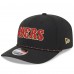 Бейсболка San Francisco 49ers New Era Black 2025 Rivalries Collection Sideline 9SEVENTY
