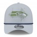 Бейсболка Seattle Seahawks New Era Wolf Gray 2025 Rivalries Collection Sideline 39THIRTY