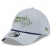 Бейсболка Seattle Seahawks New Era Wolf Gray 2025 Rivalries Collection Sideline 39THIRTY