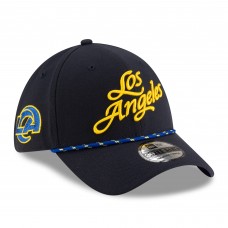 Бейсболка Los Angeles Rams New Era Midnight Blue 2025 Rivalries Collection Sideline 39THIRTY