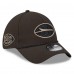 Бейсболка New York Jets New Era Gotham Green 2025 Rivalries Collection Sideline 39THIRTY