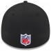 Бейсболка San Francisco 49ers New Era Black 2025 Rivalries Collection Sideline 39THIRTY