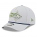 Бейсболка Seattle Seahawks New Era Wolf Gray 2025 Rivalries Collection Sideline A-Frame 9FORTY