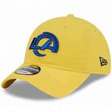 Бейсболка Los Angeles Rams New Era Gold 2025 Rivalries Collection Team 9TWENTY