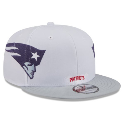 Бейсболка New England Patriots New Era Rivalries Collection Fan Pack Helmet 9FIFTY - White