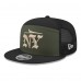 Бейсболка New York Jets New Era Gotham Green 2025 Rivalries Collection Team Split Panel 9FIFTY Snapback