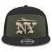 Бейсболка New York Jets New Era Gotham Green 2025 Rivalries Collection Team Split Panel 9FIFTY Snapback