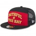 Бейсболка San Francisco 49ers New Era Scarlet/Black 2025 Rivalries Collection Team Split Panel 9FIFTY Snapback