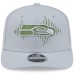 Бейсболка Seattle Seahawks New Era Wolf Gray 2025 Rivalries Collection Fan Pack 9SEVENTY