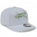 Бейсболка Seattle Seahawks New Era Wolf Gray 2025 Rivalries Collection Fan Pack 9SEVENTY