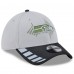 Бейсболка Seattle Seahawks New Era Wolf Gray 2025 Rivalries Collection Fan Pack 39THIRTY