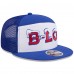 Бейсболка Buffalo Bills New Era White/Royal 2025 Rivalries Collection Team Split Panel 9FIFTY Snapback