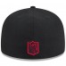 Бейсболка San Francisco 49ers New Era Black 2025 Rivalries Collection Fan Pack 59FIFTY