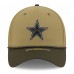 Бейсболка Dallas Cowboys New Era Green 2025 Salute to Service 39THIRTY