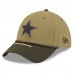 Бейсболка Dallas Cowboys New Era Green 2025 Salute to Service 39THIRTY