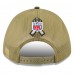 Бейсболка Dallas Cowboys New Era Green 2025 Salute to Service 9FORTY A-Frame M-Crown