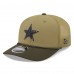 Бейсболка Dallas Cowboys New Era Green 2025 Salute to Service 9SEVENTY