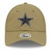 Бейсболка женская Dallas Cowboys New Era Green 2025 Salute to Service Pony Tail