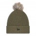 Шапка с помпоном женская Dallas Cowboys New Era Dark Green 2025 Salute to Service