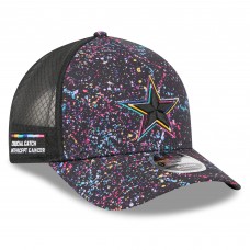 Бейсболка Dallas Cowboys New Era Black 2025 NFL Crucial Catch 9FORTY