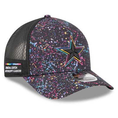 Бейсболка Dallas Cowboys New Era Black 2025 NFL Crucial Catch 9FORTY