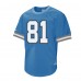 Detroit Lions Calvin Johnson Mitchell & Ness Blue Retired Player Name & Number Mesh Top