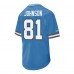 Detroit Lions Calvin Johnson Mitchell & Ness Blue Retired Player Name & Number Mesh Top