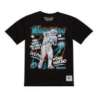 Miami Dolphins Dan Marino Mitchell & Ness Black Chalked Up Player Graphic T-Shirt