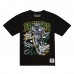 Футболка Green Bay Packers Reggie White Mitchell & Ness Black Chalked Up Player Graphic
