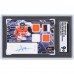 Audric Estime Denver Broncos Autographed 2024 Panini Absolute Rookie Premiere Quad 3 Color Relic #RPMA-AEE #188/299 SGC Authenticated 9 Rookie Card