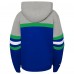 Подростковая толстовка Seattle Seahawks Mitchell & Ness Royal Throwback Head Coach
