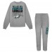Toddler Philadelphia Eagles Outerstuff Heather Gray Crewneck Sweatshirt & Pants Set