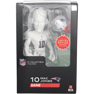 Mac Jones New England Patriots smALL-STARS Series 3 GameChangers Rare Solid Color Variant 6 Vinyl Figurine