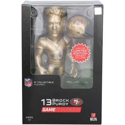Brock Purdy San Francisco 49ers smALL-STARS Series 5 GameChangers Rare Solid Color Variant 6 Vinyl Figurine