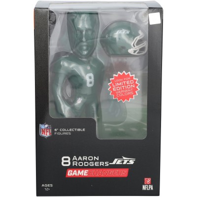 Aaron Rodgers New York Jets smALL-STARS Series 5 GameChangers Rare Solid Color Variant 6 Vinyl Figurine