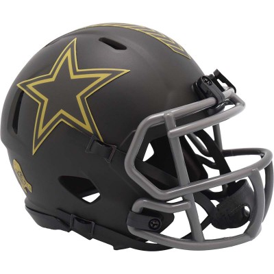 Dallas Cowboys Riddell 2025 Salute to Service Speed Mini Helmet