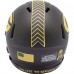 Green Bay Packers Riddell 2025 Salute to Service Speed Mini Helmet