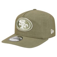 Бейсболка San Francisco 49ers New Era Olive Nylon 19TWENTY