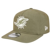Бейсболка Miami Dolphins New Era Olive Nylon 19TWENTY