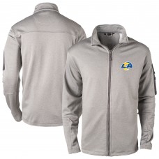 Los Angeles Rams Dunbrooke Full-Zip Fleece Jacket - Heather Gray