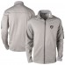 Las Vegas Raiders Dunbrooke Heather Gray Full-Zip Fleece Jacket