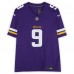 J.J. McCarthy Minnesota Vikings Autographed Fanatics Authentic Purple Nike Limited Jersey